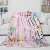 Carica l&#39;immagine nel visualizzatore Galleria, Sugarbunnies Blanket Flannel Fleece Throw Room Decoration