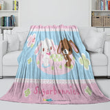 Carica l&#39;immagine nel visualizzatore Galleria, Sugarbunnies Blanket Flannel Fleece Throw Room Decoration