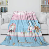 Carica l&#39;immagine nel visualizzatore Galleria, Sugarbunnies Blanket Flannel Fleece Throw Room Decoration