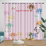 Carica l&#39;immagine nel visualizzatore Galleria, Sugarbunnies Curtains Blackout Window Drapes Room Decoration