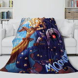 Charger l&#39;image dans la visionneuse de la galerie, Sundrop And Moondrop Blanket Flannel Fleece Throw