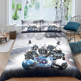 Carica l&#39;immagine nel visualizzatore Galleria, Tennessee Titans Bedding Set Duvet Cover Without Filler