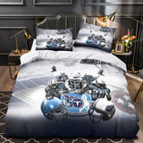 Charger l&#39;image dans la visionneuse de la galerie, Tennessee Titans Bedding Set Duvet Cover Without Filler