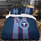 Carica l&#39;immagine nel visualizzatore Galleria, Tennessee Titans Bedding Set Duvet Cover Without Filler