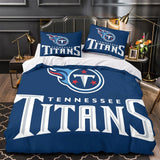 Carica l&#39;immagine nel visualizzatore Galleria, Tennessee Titans Bedding Set Duvet Cover Without Filler