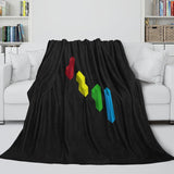 Laden Sie das Bild in den Galerie-Viewer, Tetris Blanket Flannel Fleece Throw Room Decoration