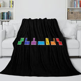 Laden Sie das Bild in den Galerie-Viewer, Tetris Blanket Flannel Fleece Throw Room Decoration