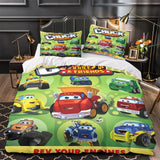 Charger l&#39;image dans la visionneuse de la galerie, The Adventures Of Chuck And Friends Bedding Set Duvet Cover Without Filler