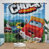 Carica l&#39;immagine nel visualizzatore Galleria, The Adventures Of Chuck And Friends Curtains Blackout Window Drapes