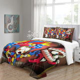 Carica l&#39;immagine nel visualizzatore Galleria, The Amazing Digital Circus Bedding Set Duvet Cover Without Filler