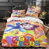 Carica l&#39;immagine nel visualizzatore Galleria, The Amazing Digital Circus Bedding Set Duvet Cover Without Filler