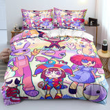 Carica l&#39;immagine nel visualizzatore Galleria, The Amazing Digital Circus Bedding Set Duvet Cover Without Filler