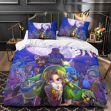 Load image into Gallery viewer, The Legend of Zelda Pattern Bedding Set Quilt Duvet Cover Room Decoration