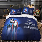 Carica l&#39;immagine nel visualizzatore Galleria, The Nightmare Before Christmas Bedding Set Pattern Quilt Cover Without Filler