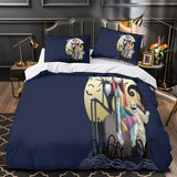 Carica l&#39;immagine nel visualizzatore Galleria, The Nightmare Before Christmas Bedding Set Pattern Quilt Cover Without Filler