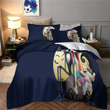 Carica l&#39;immagine nel visualizzatore Galleria, The Nightmare Before Christmas Bedding Set Pattern Quilt Cover Without Filler