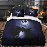 Carica l&#39;immagine nel visualizzatore Galleria, The Nightmare Before Christmas Bedding Set Pattern Quilt Cover Without Filler