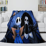 Charger l&#39;image dans la visionneuse de la galerie, The Nightmare Before Christmas Blanket Flannel Fleece Pattern Throw