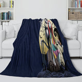 Charger l&#39;image dans la visionneuse de la galerie, The Nightmare Before Christmas Blanket Flannel Fleece Pattern Throw