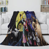 Charger l&#39;image dans la visionneuse de la galerie, The Nightmare Before Christmas Blanket Flannel Fleece Pattern Throw