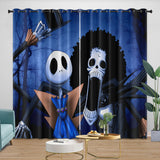 Charger l&#39;image dans la visionneuse de la galerie, The Nightmare Before Christmas Curtains Blackout Window Drapes Room Decoration