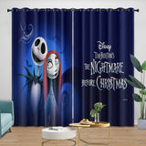 Charger l&#39;image dans la visionneuse de la galerie, The Nightmare Before Christmas Curtains Blackout Window Drapes Room Decoration