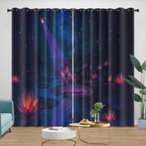 Laden Sie das Bild in den Galerie-Viewer, The Princess and the Frog Curtains Blackout Window Drapes Room Decoration