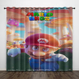 Load image into Gallery viewer, The Super Mario Bros Movie Curtains Blackout Window Drapes Decoration