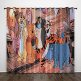 Load image into Gallery viewer, The Tigger Movie Curtains Pattern Blackout Window Drapes