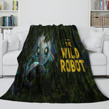 Carica l&#39;immagine nel visualizzatore Galleria, The Wild Robot Blanket Flannel Fleece Throw Room Decoration