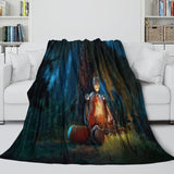 Carica l&#39;immagine nel visualizzatore Galleria, The Wild Robot Blanket Flannel Fleece Throw Room Decoration