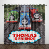 Load image into Gallery viewer, Thomas &amp; Friends Curtains Pattern Blackout Window Drapes