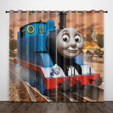 Load image into Gallery viewer, Thomas &amp; Friends Curtains Pattern Blackout Window Drapes