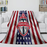 Laden Sie das Bild in den Galerie-Viewer, Toronto FC Blanket Flannel Fleece Throw Room Decoration