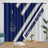 Charger l&#39;image dans la visionneuse de la galerie, Tottenham Hotspur Curtains Blackout Window Drapes Room Decoration