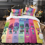 Carica l&#39;immagine nel visualizzatore Galleria, Trolls Adventure Bedding Set Kids Duvet Cover