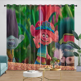 Carica l&#39;immagine nel visualizzatore Galleria, Trolls Adventure Curtains Blackout Window Drapes