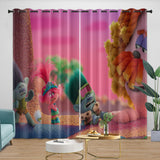 Carica l&#39;immagine nel visualizzatore Galleria, Trolls Adventure Curtains Blackout Window Drapes