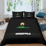 Carica l&#39;immagine nel visualizzatore Galleria, Undertale Bedding Set Pattern Quilt Cover Without Filler