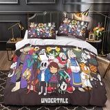 Carica l&#39;immagine nel visualizzatore Galleria, Undertale Bedding Set Pattern Quilt Cover Without Filler