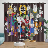 Load image into Gallery viewer, Undertale Curtains Blackout Window Drapes Room Decoration