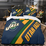 Load image into Gallery viewer, Utah Jazz Bedding Set Duvet Cover Without Filler