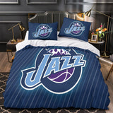 Load image into Gallery viewer, Utah Jazz Bedding Set Duvet Cover Without Filler