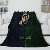 Laden Sie das Bild in den Galerie-Viewer, Utah Jazz Blanket Flannel Fleece Throw Room Decoration