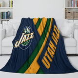 Laden Sie das Bild in den Galerie-Viewer, Utah Jazz Blanket Flannel Fleece Throw Room Decoration