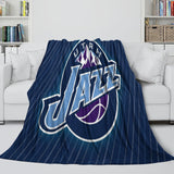 Laden Sie das Bild in den Galerie-Viewer, Utah Jazz Blanket Flannel Fleece Throw Room Decoration