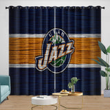 Carica l&#39;immagine nel visualizzatore Galleria, Utah Jazz Curtains Blackout Window Drapes Room Decoration