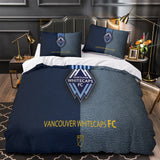 Laden Sie das Bild in den Galerie-Viewer, Vancouver Whitecaps FC Bedding Set Duvet Cover Without Filler