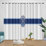 Carica l&#39;immagine nel visualizzatore Galleria, Vancouver Whitecaps FC Curtains Blackout Window Drapes Room Decoration