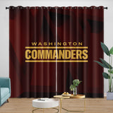 Carica l&#39;immagine nel visualizzatore Galleria, Washington Commanders Curtains Blackout Window Drapes Room Decoration